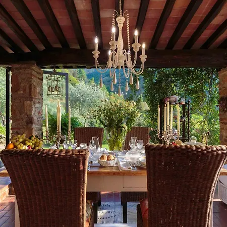 Villa In Tuscany With Pool And Waterfall Santa Maria Giudice